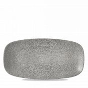 Dudson Evo Origins Grey  Chefs Oblong Plate 11 3/4X6inch