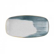 Churchill Stonecast Accents Blueberry Chefs Oblong Plate 11 3/4X6inch