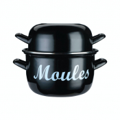 KitchenCraft World of Flavours Mediterranean Mussels Pot Large