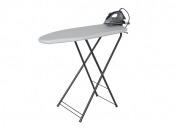 Corby Berkshire Compact Ironing Centre in Light Grey with 1200W Steam Iron