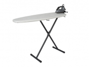 Corby Oxford Ironing Centre in Light Grey with 1200W Steam Iron