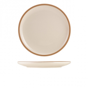 Kava White Stoneware Coupe Plate 26cm