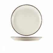 Sereno Stoneware Grey Coupe Plate 24cm