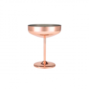 Copper Plated Cocktail Coupe Glass 30cl/ 10.5oz