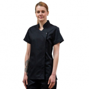 Dennys Therapy Tunic with CoolMax Back Black Size 10