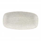 Churchill Breccia Agate Grey Chefs Oblong Plate 11 3/4inch X 6inch