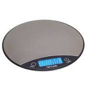 Taylor Pro Digital Dual 5Kg Kitchen Scales - Black & Silver