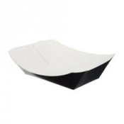 Meal Tray Black 150x125x40mm x500