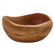 Olive Wood Rustic Bowl 15cm