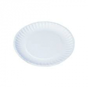 Paper Plate Round White 6inch x1000
