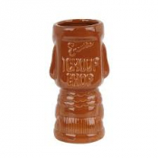 Ceramic Molokai Tiki Mug  Brown 360ml