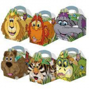 Meal Box Jungle Themed Mixed Designs 152x143x100/94x102mm x250