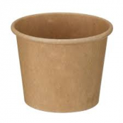 Deli/Portion Pot Kraft (PE Lined) 3oz x3000