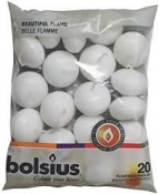 Floating Candle White x80 (4 Bags of 20)