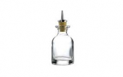 Round Dash Bottle & Pourer 4oz/12cl