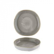 Stonecast Grey Organic Walled Bowl 7 7/8inch