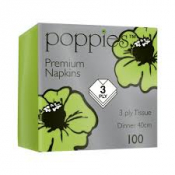 Napkin Lime Green 40cm/3ply x1000