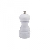 White Deep Grain Salt/ Pepper Grinder 13cm