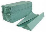 C Fold Hand Towels Green x2520