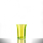 Econ Shot Reusable Neon Yellow 25ml UKCA (To Brim) x100