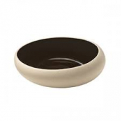 Embrace Black Deep Coupe Plate 17cm