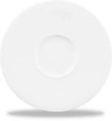 Churchill Alchemy Ambience White Wide Rim Plate 11inch