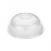 Domed Lid With Hole rPET 12oz x1000