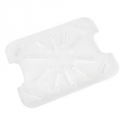 Gastronorm Drain Shelf Polycarbonate Clear 1/4
