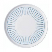 Era Blue Walled Plate 10 2/8inch