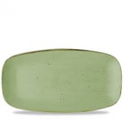 Stonecast Sage Green Chefs Oblong Plate 11 3/4X6inch