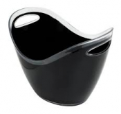 Wine Cooler Plastic Black 8L