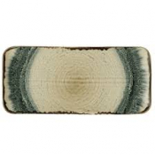 Dudson Harvest Flare Linen Rect Platter 13 3/4 X 6 1/4inch