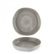Stonecast Grey Organic Walled Bowl 9 1/4inch