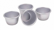 KitchenCraft Mini Pudding Moulds 7.5cm x4
