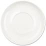 Churchill White Compact Tea Saucer 6inch