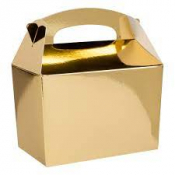 Meal Box Metallic Gold 152/143x100/94x102mm x250