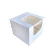 Cupcake Box with Tray 1 Slot White x100