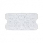 Gastronorm Drain Shelf Polycarbonate Clear 1/1