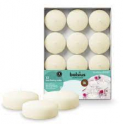 Maxi Floating Candle Ivory 77x29mm (8 Trays of 12)