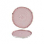 Stonecast Petal Pink Organic Walled Plate 10 1/2inch