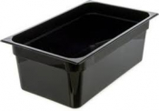 Gastronorm Polycarbonate Black 1/1 200mm 25.7L