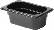 Gastronorm Polycarbonate Black 1/9 65mm 600ml