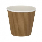 Soup Pot Ripple Kraft (PE Lined) 19oz 114mm x500