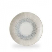 Studio Prints Fusion Grey Evolve Coupe Plate 10.25inch