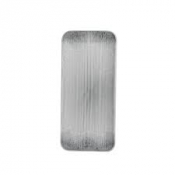 Dudson Harvest Flux Grey  Organic Rectangular Plate 10.6X6.3inch
