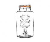 Kilner Clip Top Round Drinks Dispenser 5L