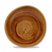 Churchill Stonecast Patina Vintage Copper Round Trace Bowl 9 7/8inch