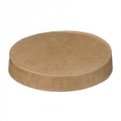 Lid for Deli/Portion Pot Kraft (PE Lined) 2oz/3oz/4oz x1500