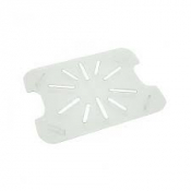 Gastronorm Drain Shelf Polycarbonate Clear 1/2