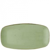 Stonecast Sage Green Chefs Oblong Plate 13 7/8X7 3/8inch